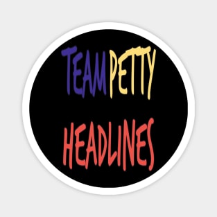 Team Petty Headlines Official Logo Magnet
